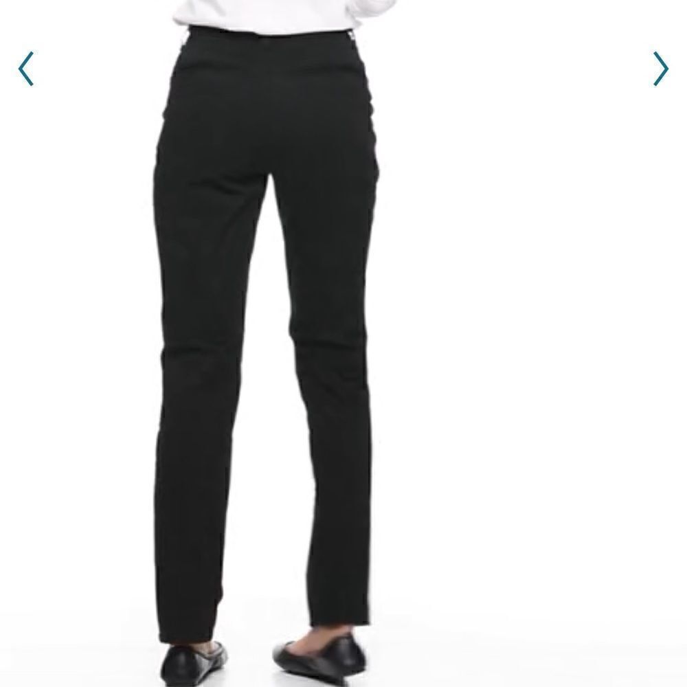 Lee Relaxed Fit Straight Leg Twill Pants Black - Picture 3 of 7